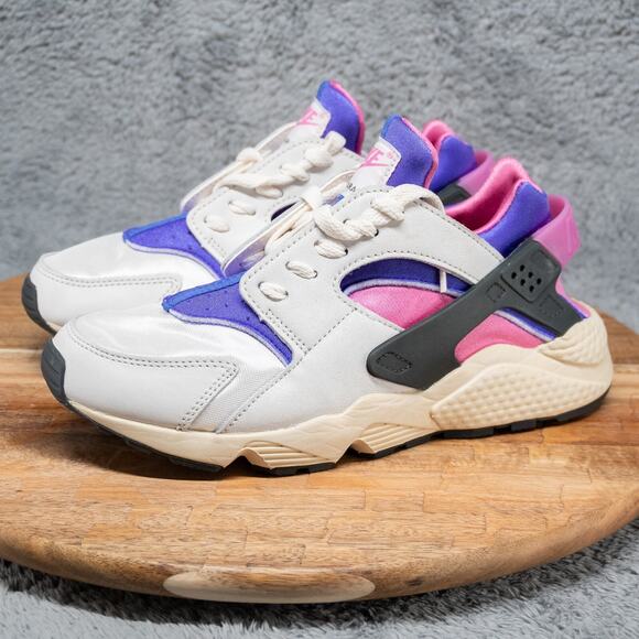 Nike Air Huarache Run PRM Playful Pink Blue Joy Sail FB9697-001 Men 7 Wmns 8.5 - Picture 3 of 11